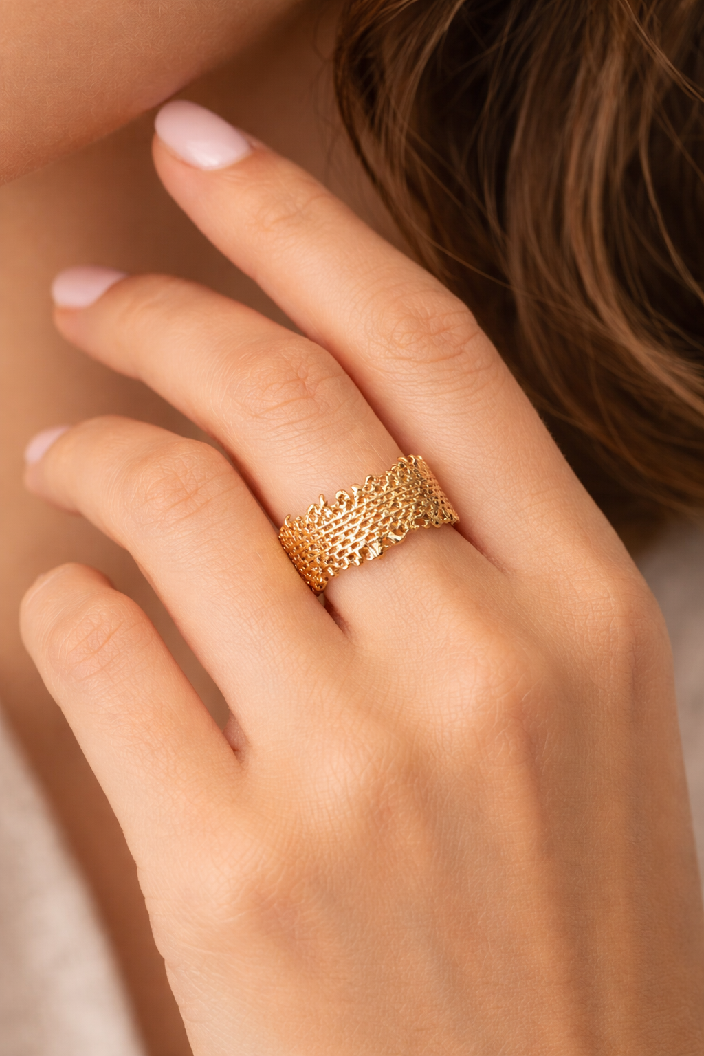 Bague Raphia