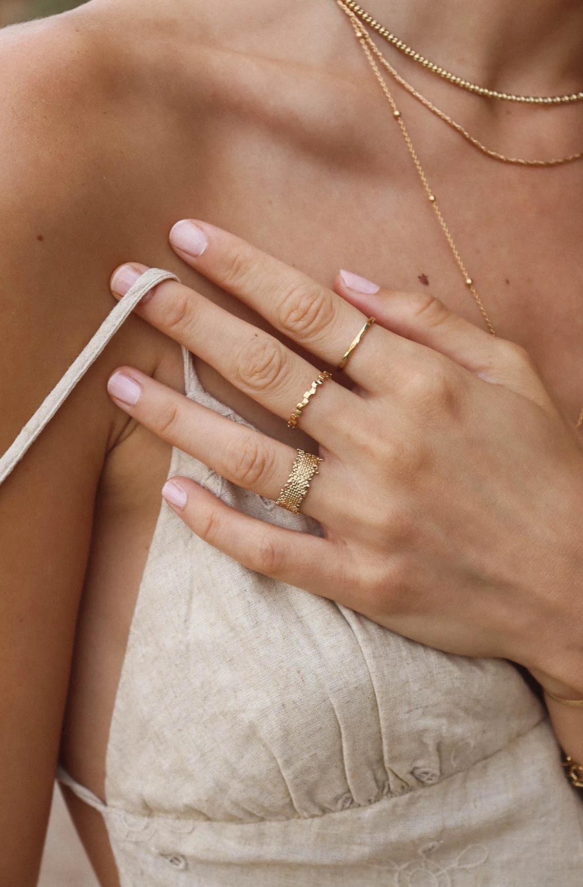 Bague Raphia
