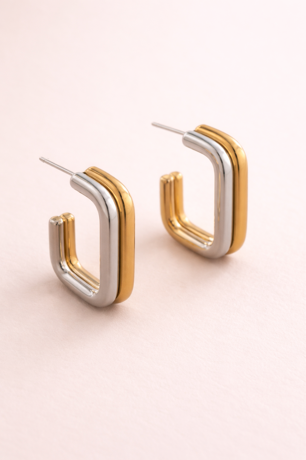 Boucles Diana Bicolore